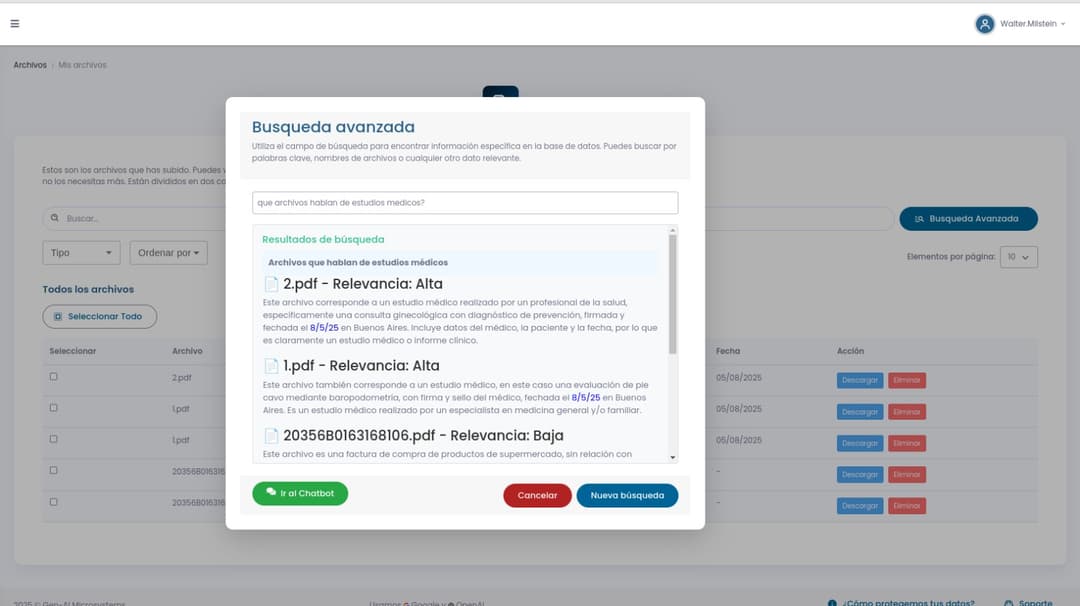 Chatbots Especializados