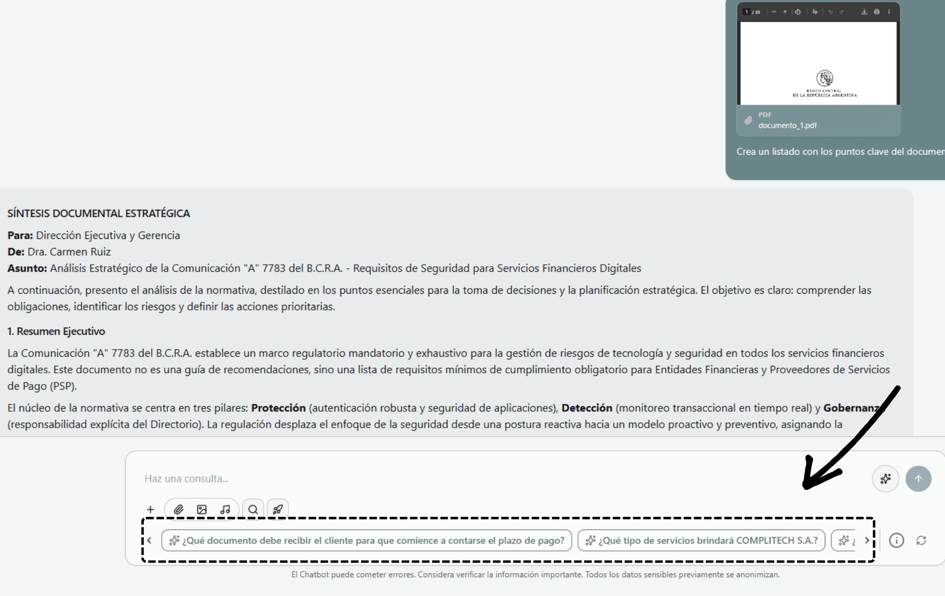Use AI-Generated Suggested Questions